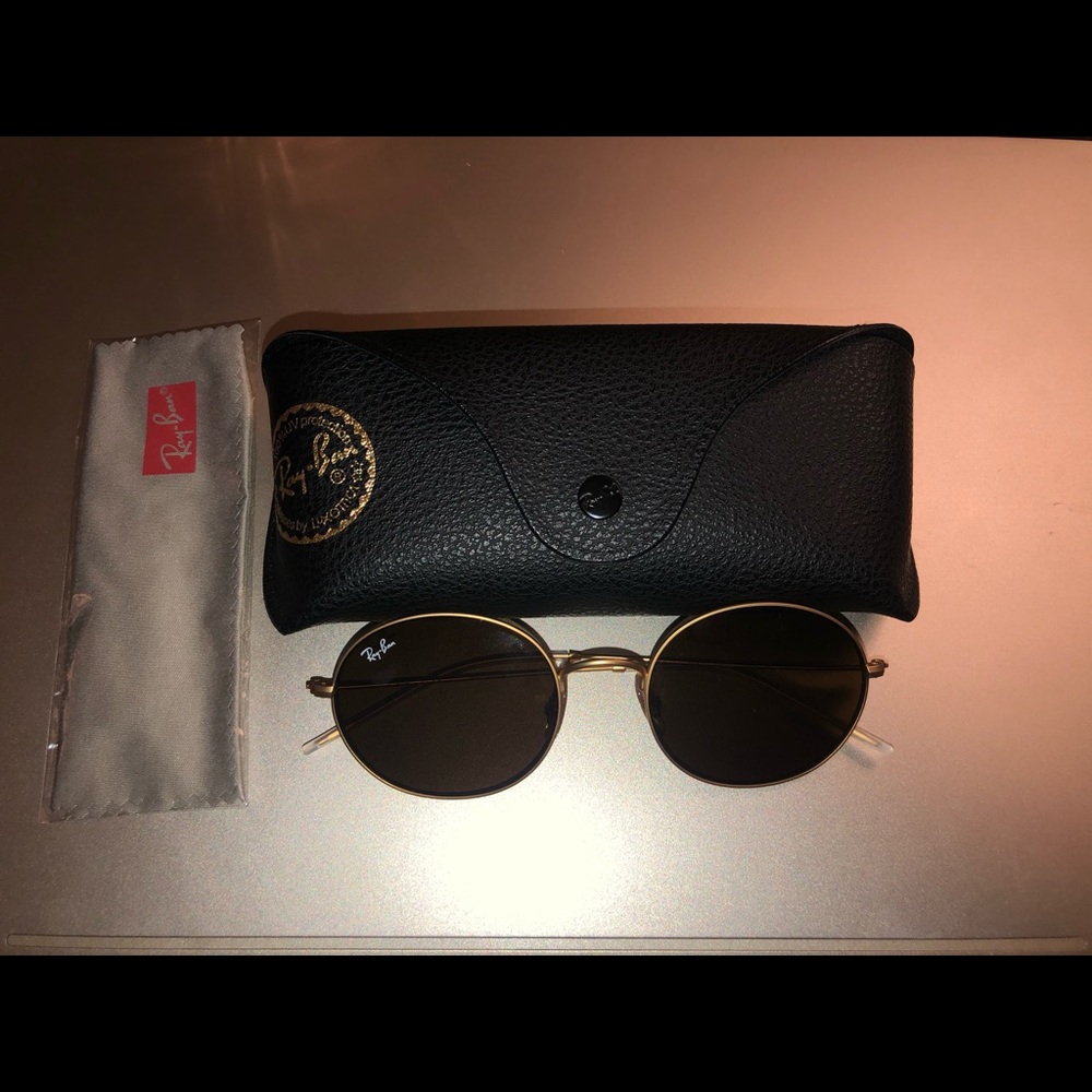 RAYBAN OVAL FLAT LENSES